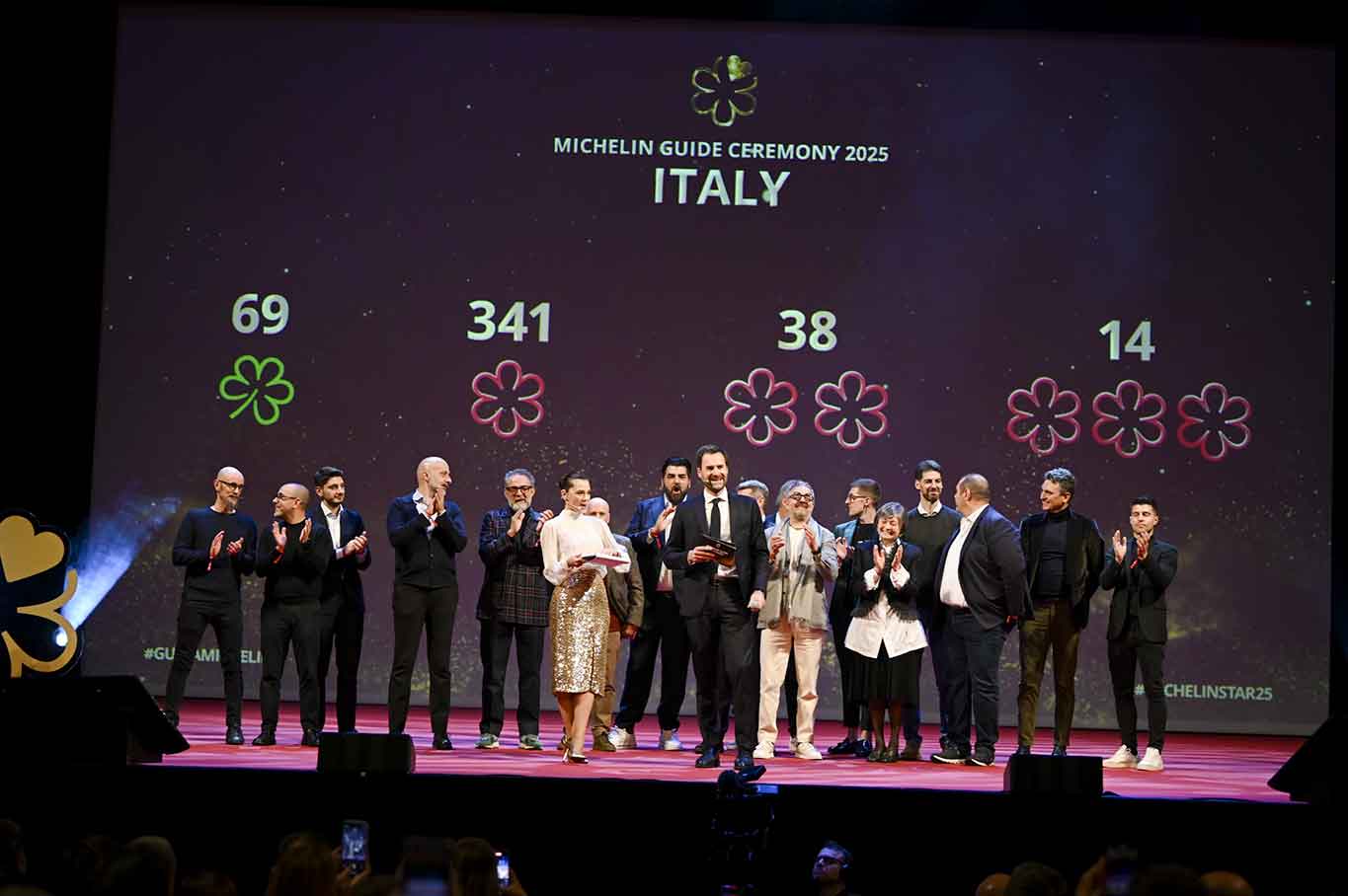Guida Michelin 2025 Italia elenco e numeri dei 393 ristoranti stellati