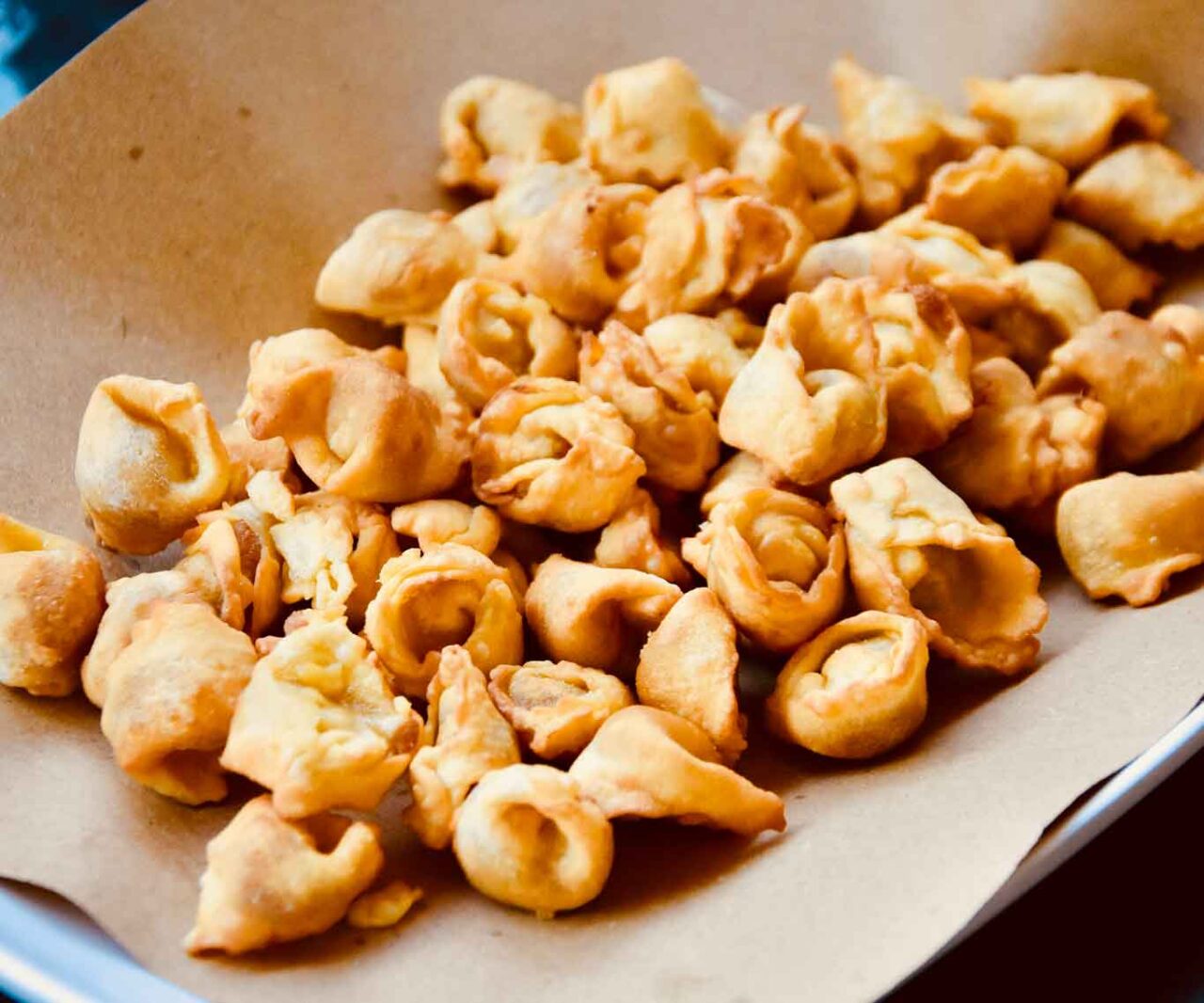 tortellini in brodo poi fritti