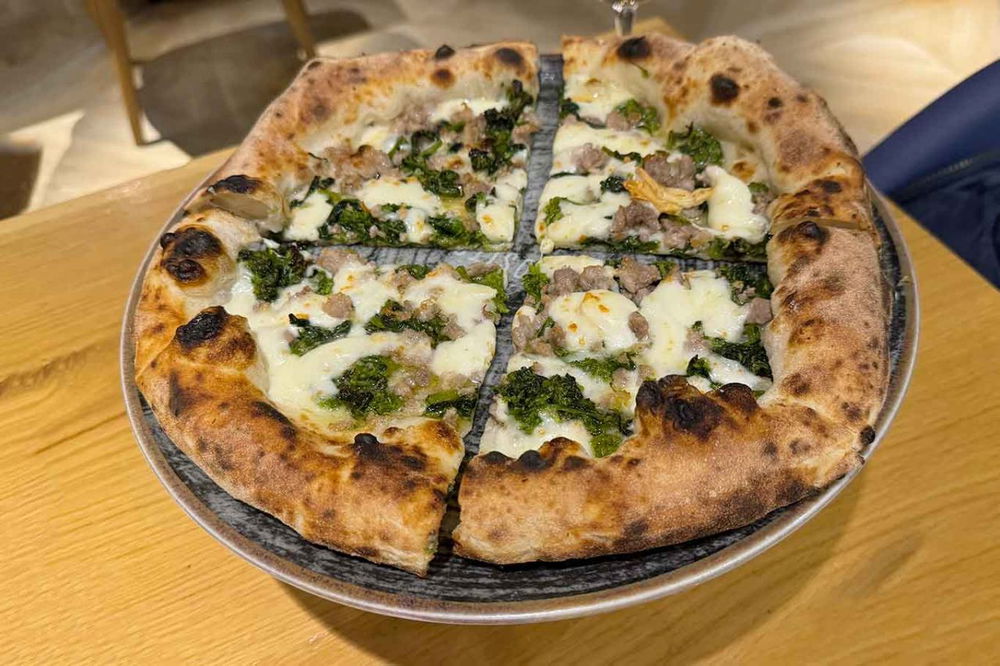 la salsiccia e friarielli ai Quarti di Finale del Campionato della Pizza 2025