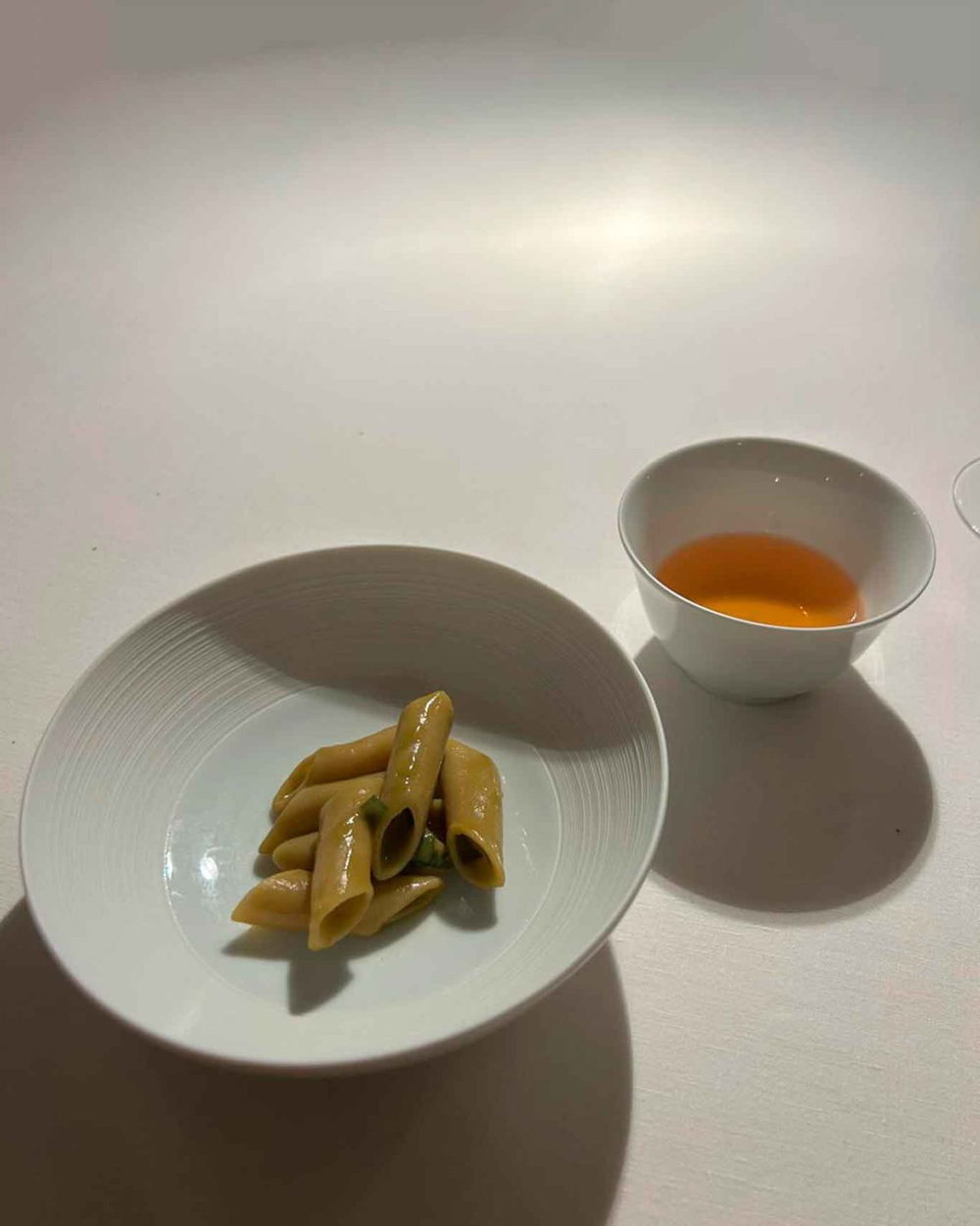 penne e salvia al ristorante Reale di Niko Romito a Castel di Sangro