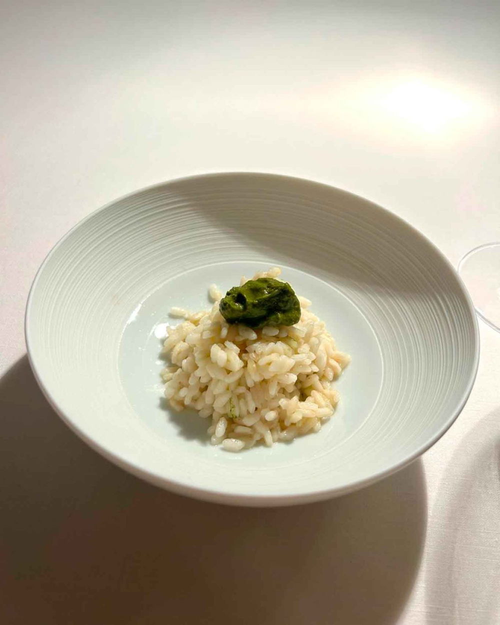 il riso del ristorante Reale di Niko Romito a Castel di Sangro
