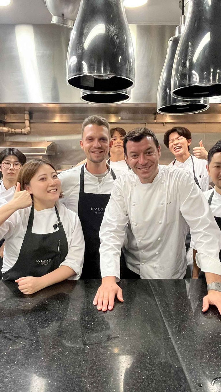 Luca Fantin lascia il Bulgari Restaurant di Tokyo