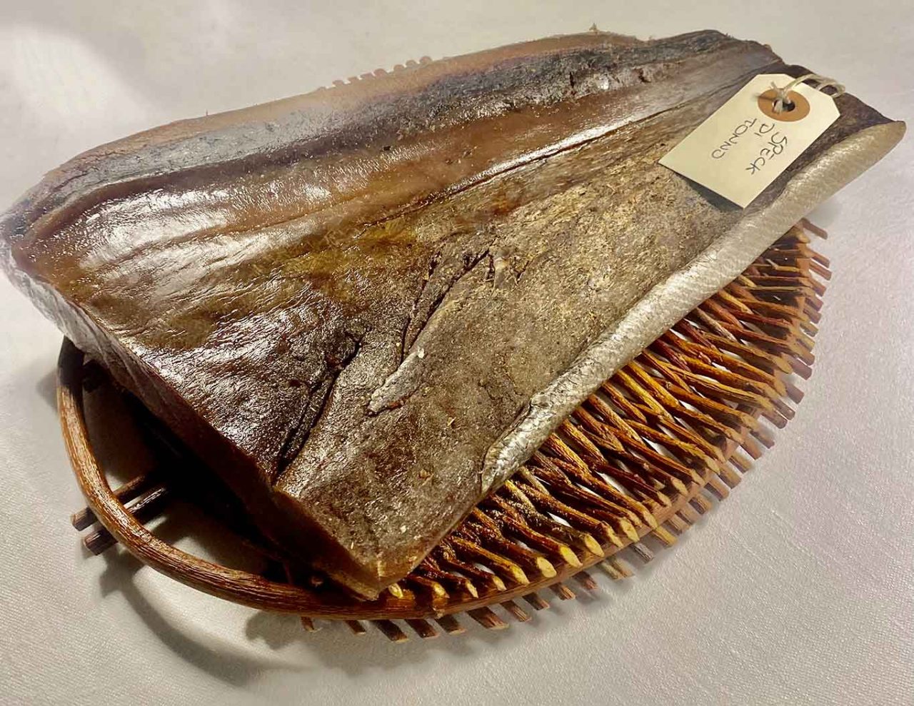 speck di tonno del ristorante di Carlo Cracco a Portofino