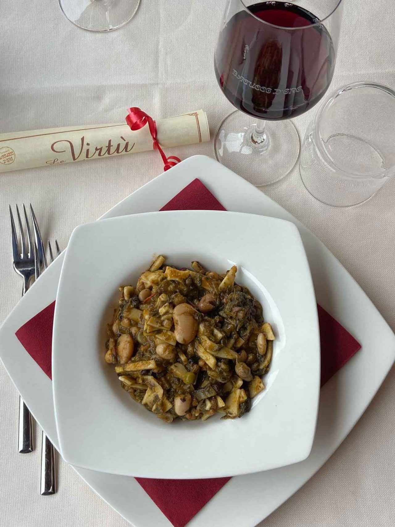 Le Virtù Teramane al ristorante Bacucco d'Oro