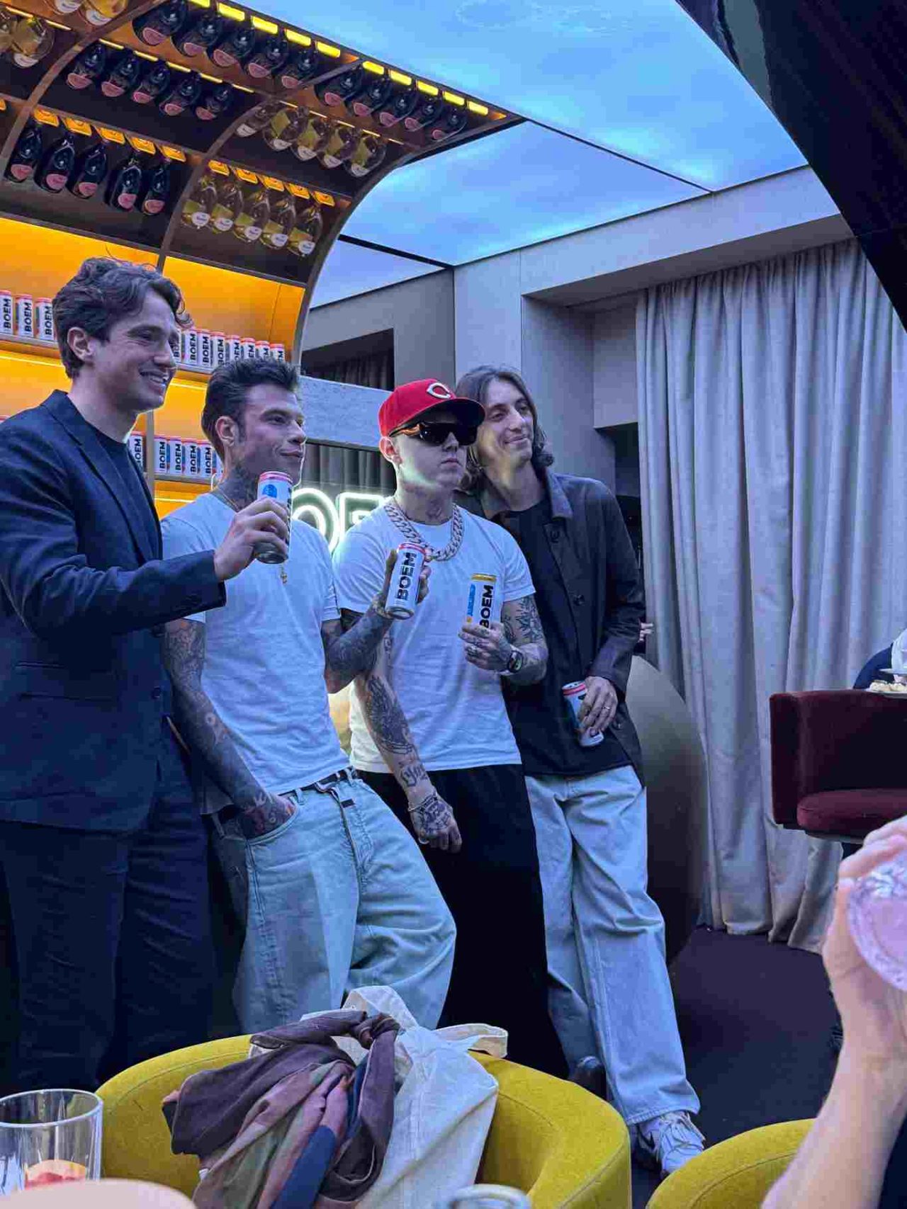 Tribuzio, Fedez, Lazza, Giannetti