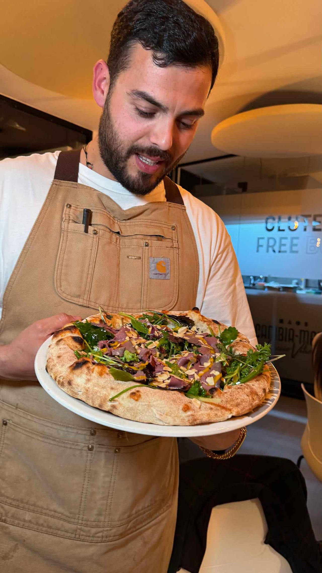 Ciccio Vitiello e la pizza con il fegato