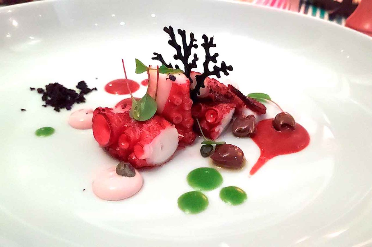 polpo all'Hotel Graal a Ravello
