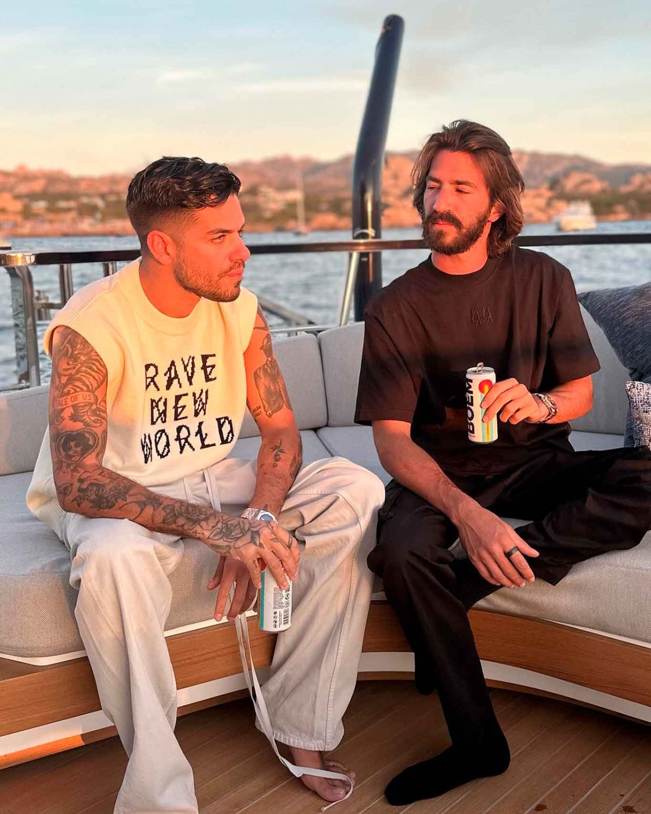Leonardo Del Vecchio con Boem