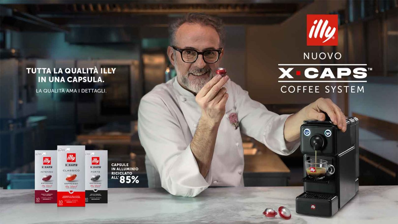 lo spot di Illy Caffè con Massimo Bottura