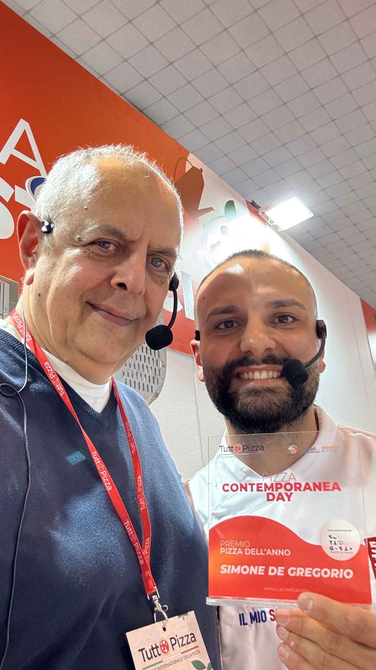 Simone De Gregorio Pizza dell'Anno 2025 Contemporanea