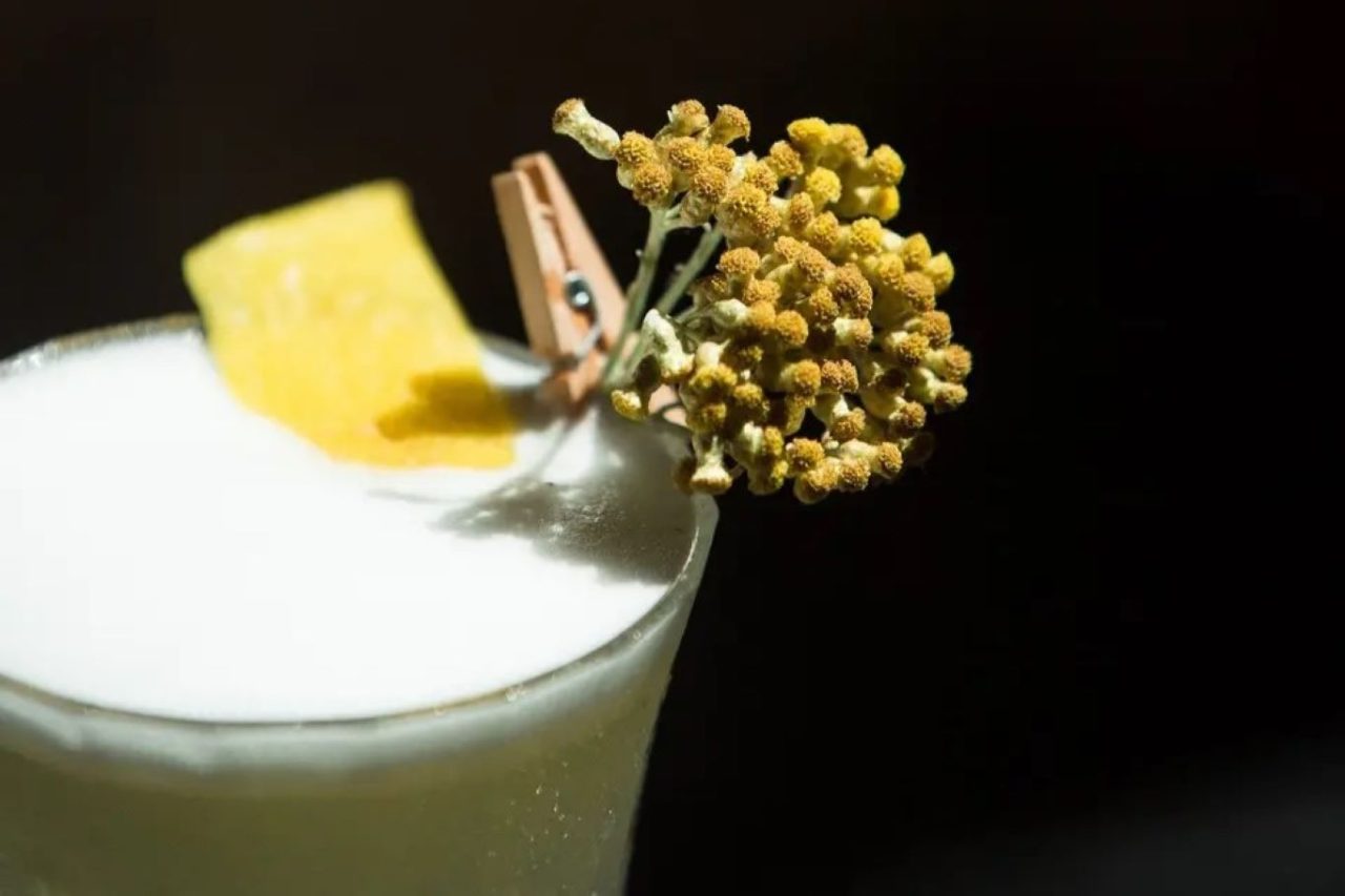 cocktail Cap Corse con elicriso aka immortelle