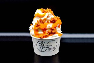 I gelati omaggio a Papa Leone XIV