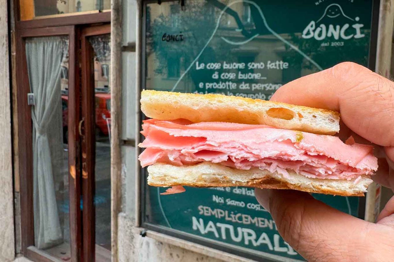 le migliori pizze al trancio di Roma: Panificio Bonci