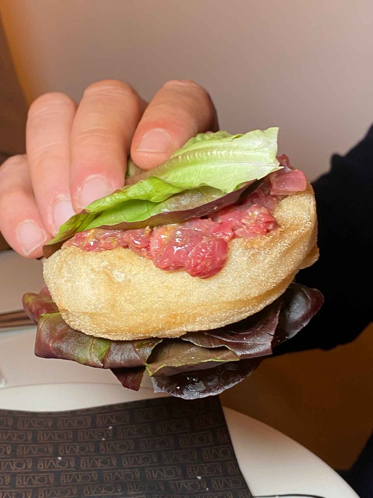 volevo essere un hamburger della pizzeria Cambia-Menti di Ciccio Vitiello a San Leucio