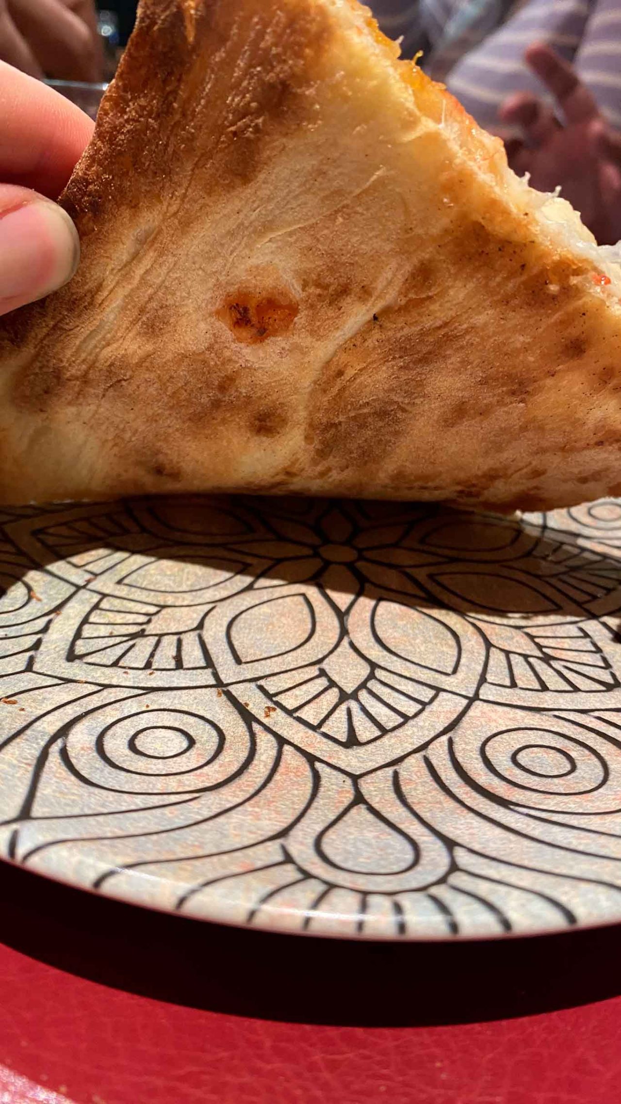 la cottura della pizza margherita in pala della pizzeria Trunch ad Aversa al Campionato 2025