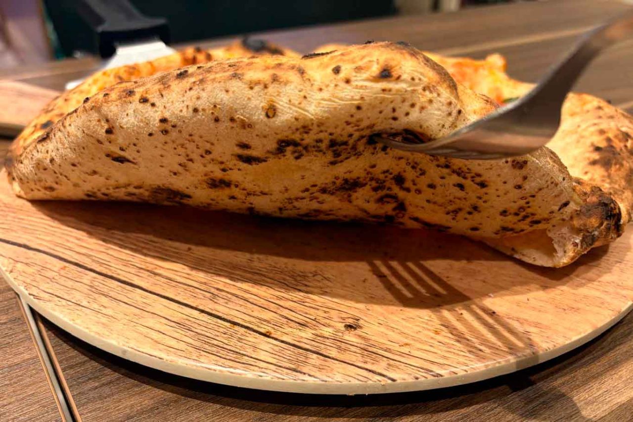 la pizza margherita della pizzeria I Masanielli di Sasà Martucci al Campionato 2025