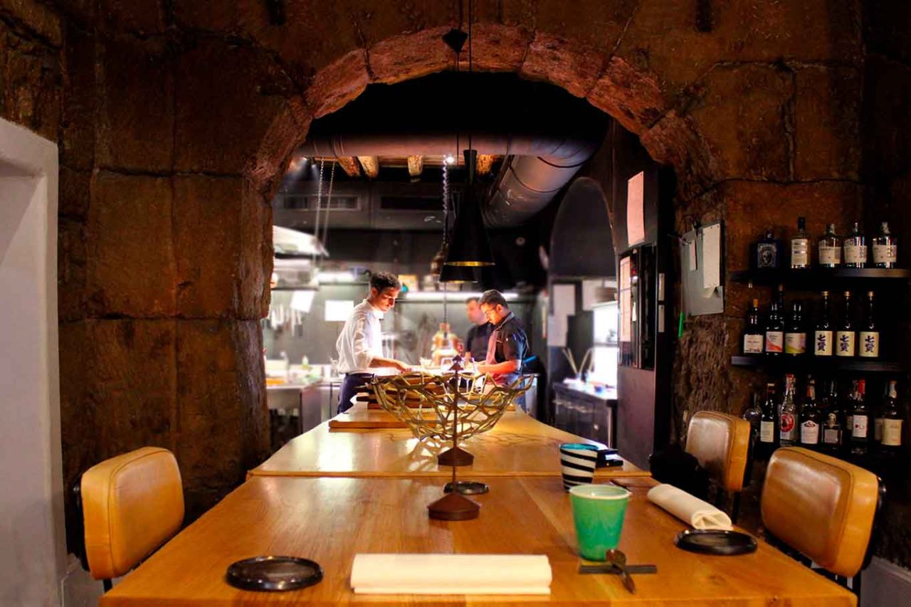 la cucina del ristorante Gagini a Palermo