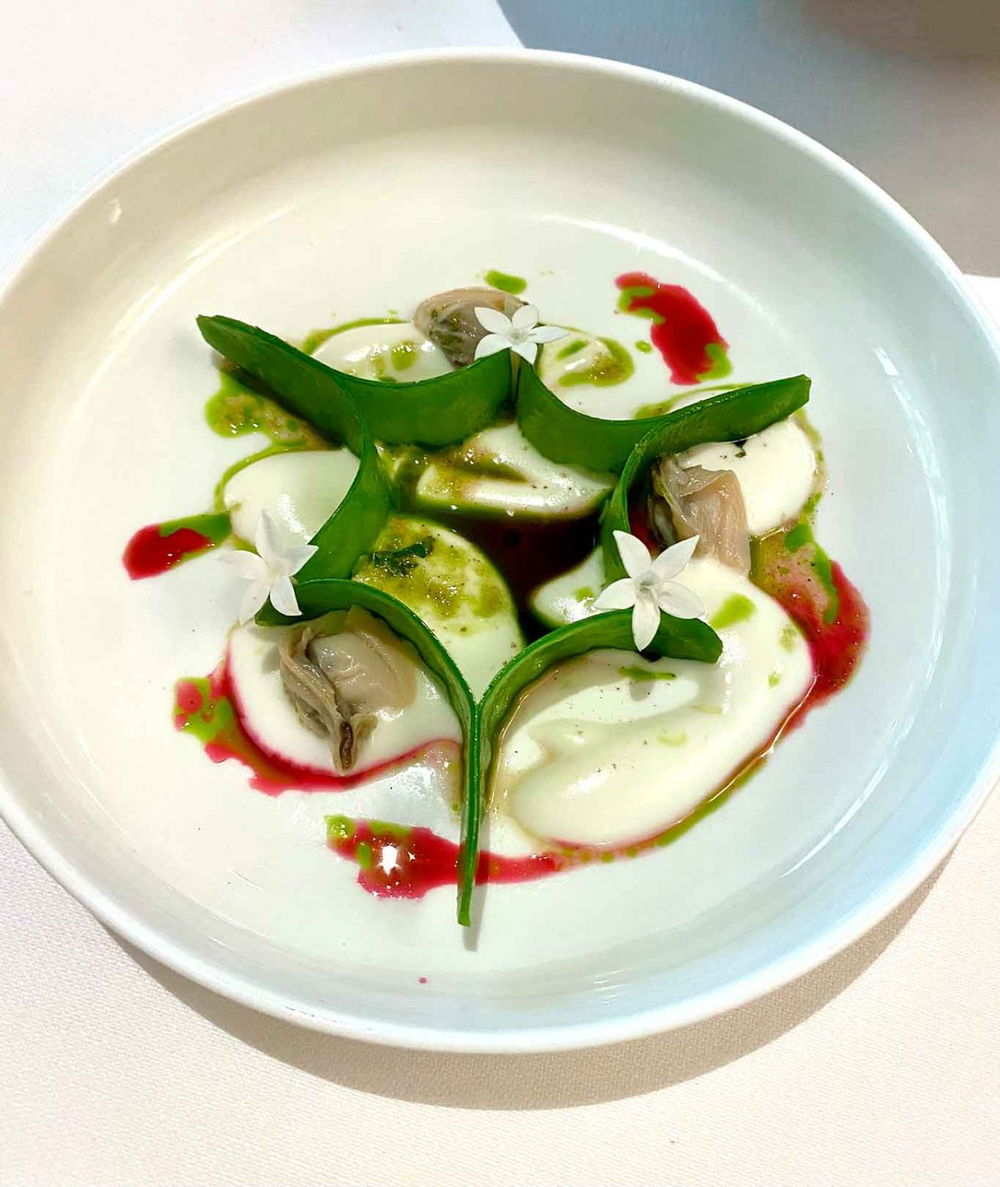 taccole e beverasse di Donato Ascani al ristorante Glam di Venezia