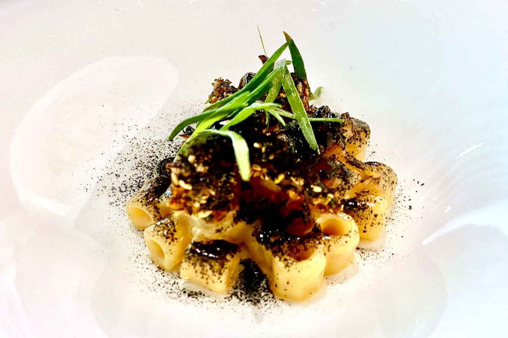 la pasta di Donato Ascani al ristorante Glam di Venezia
