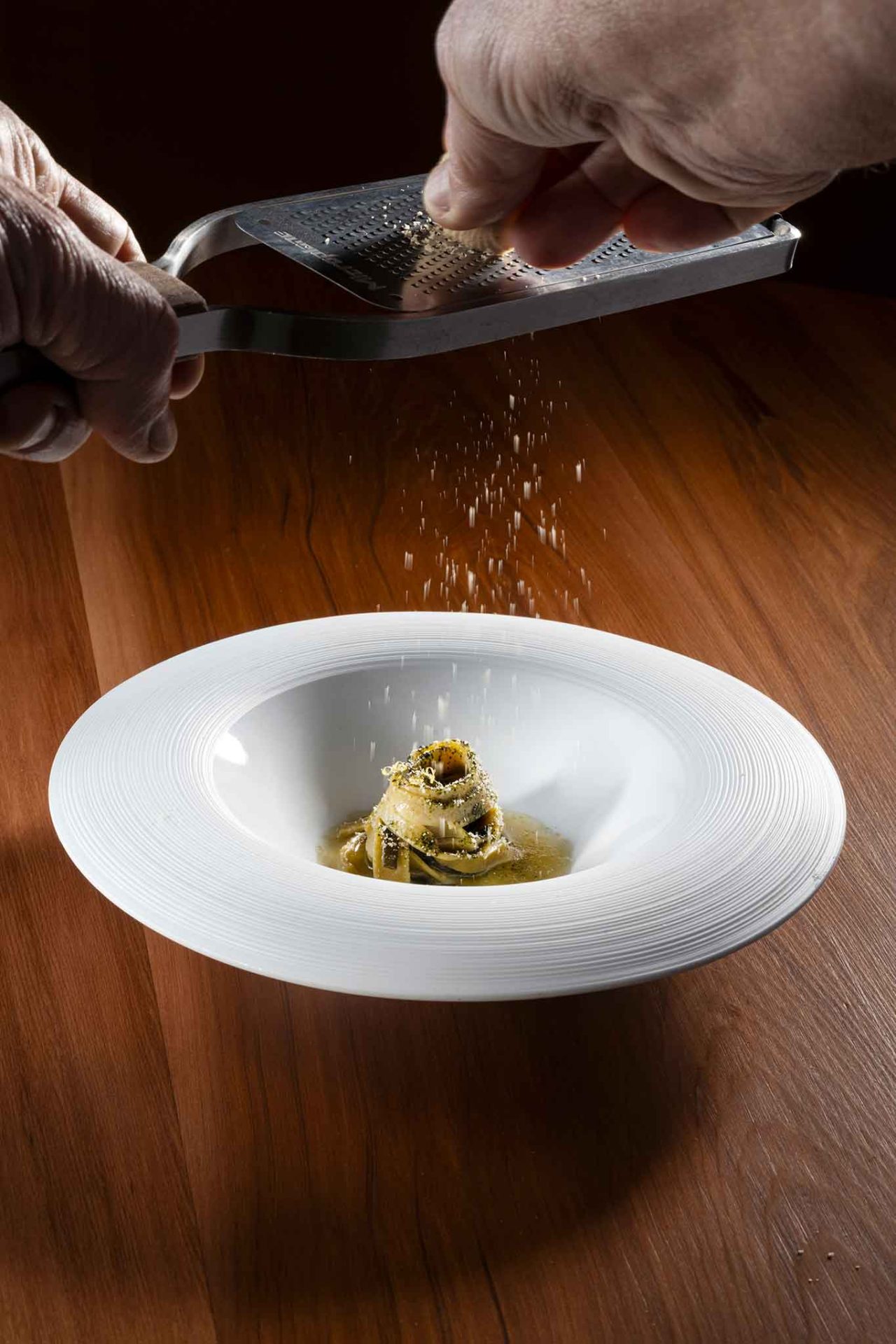 paglia e fieno al ristorante Madonnina del Pescatore a Senigallia