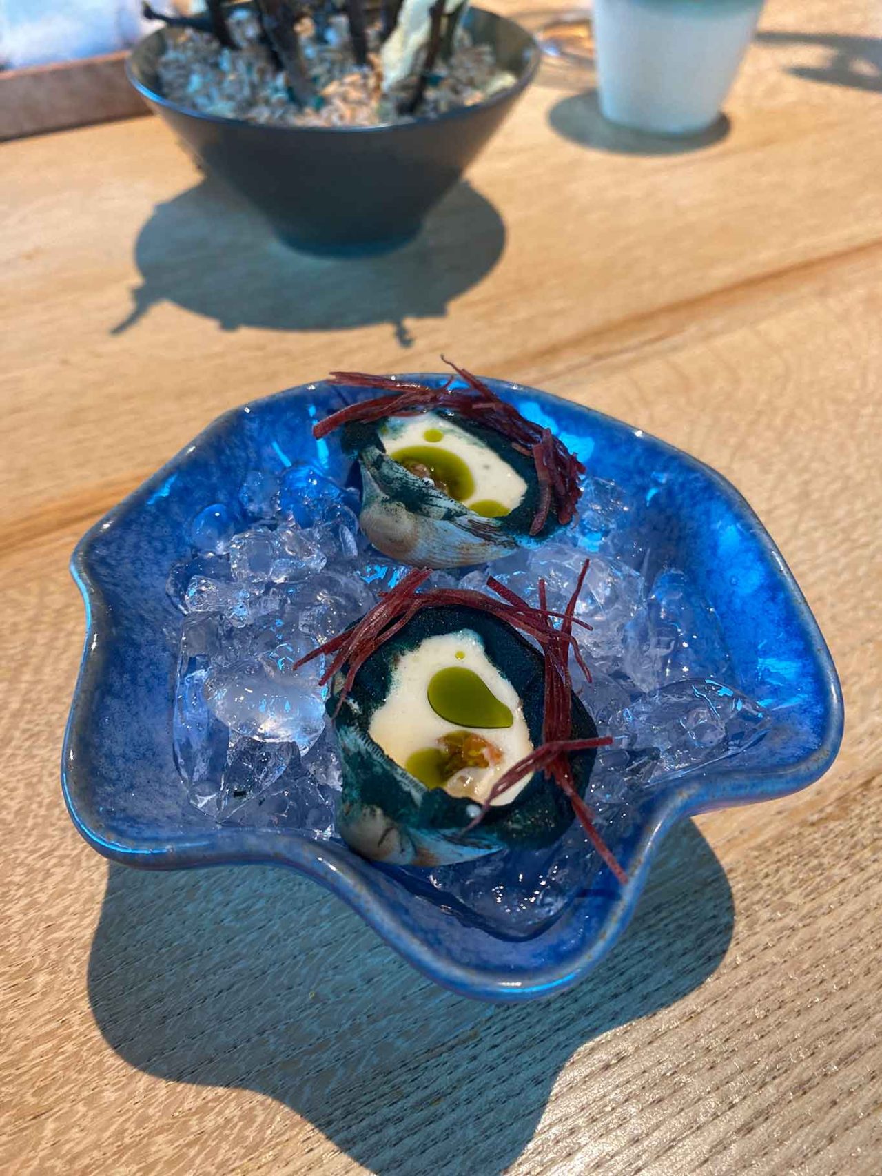 l'anadara inaequivalvis del ristorante Venissa a Venezia