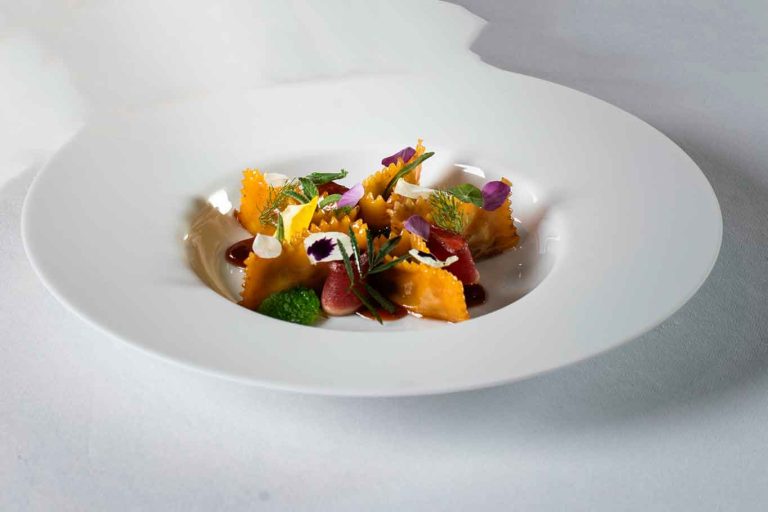 L’Aurum, ristorante in odore di stella a L’Albereta in Franciacorta
