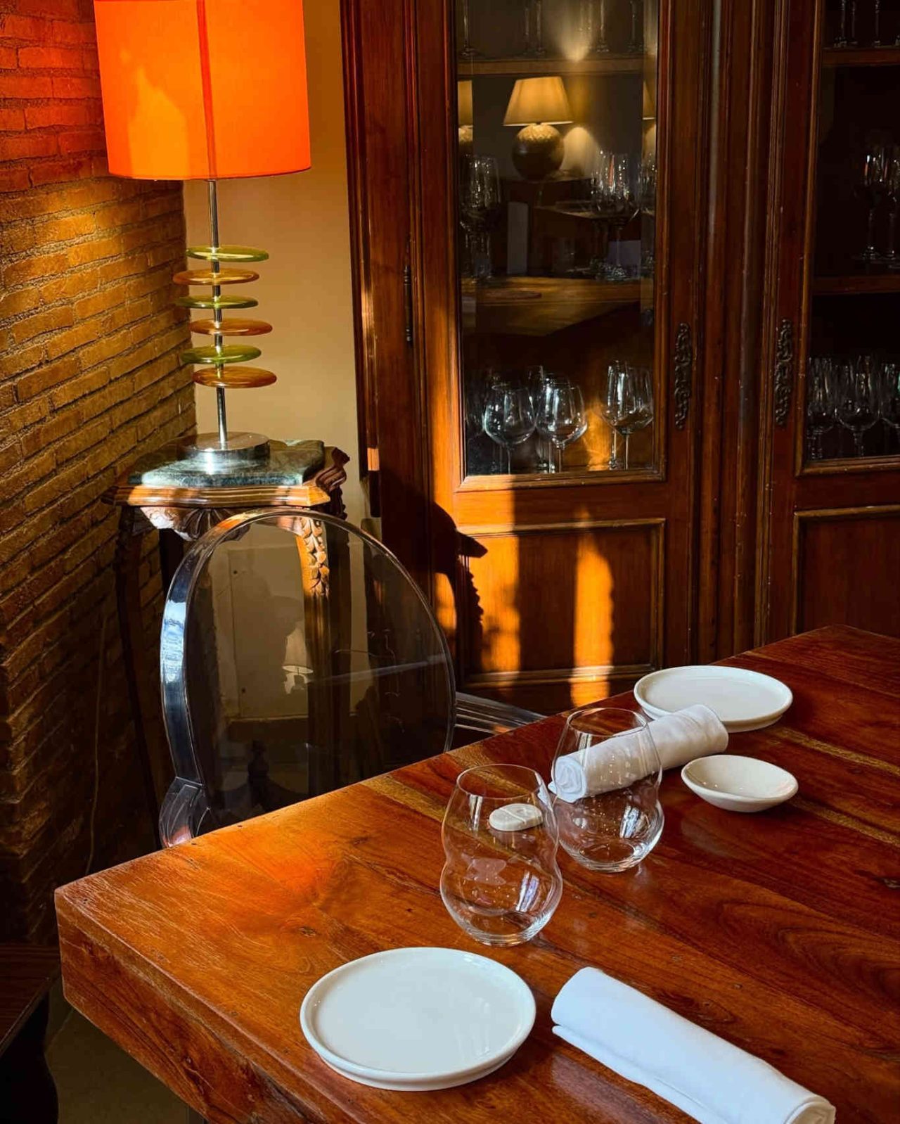 L'Acqua Bulle mise en place e ambiente