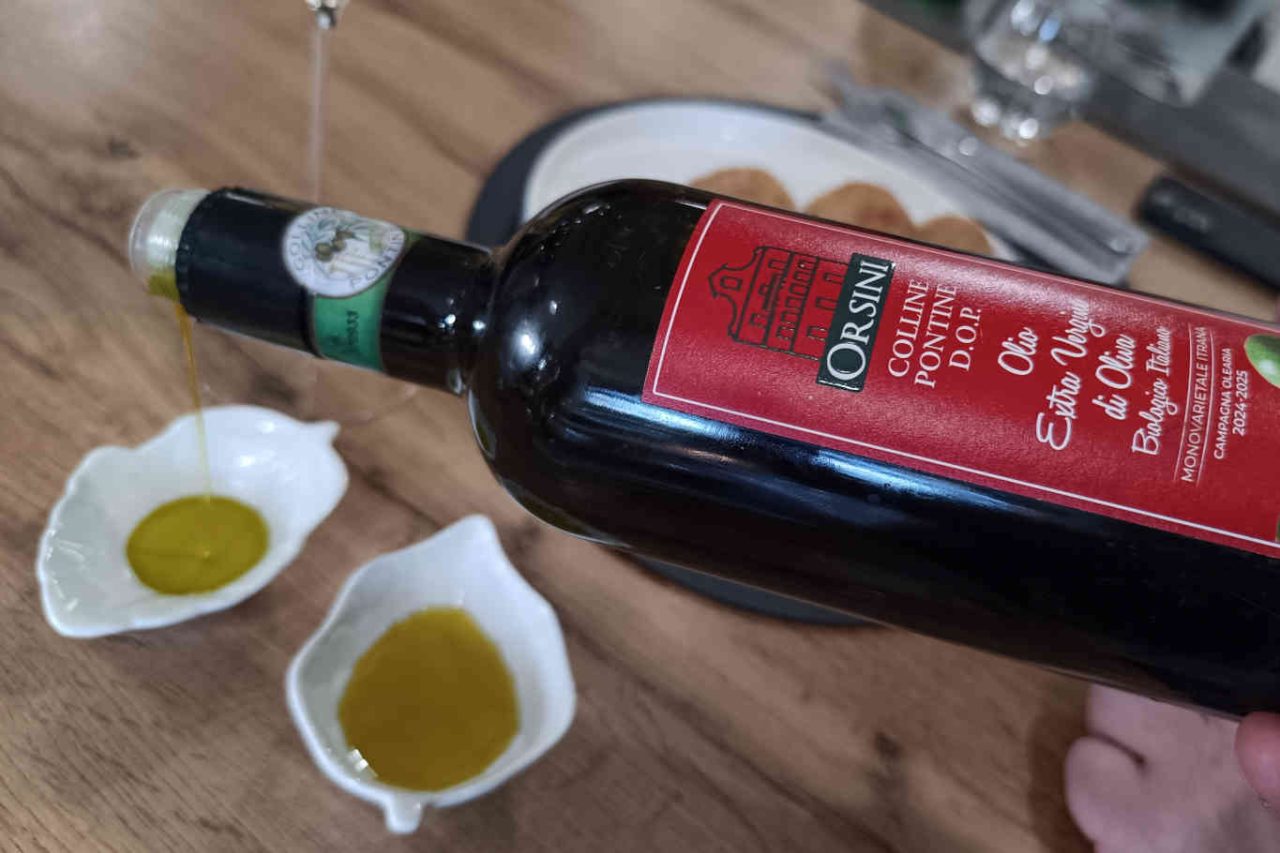Olio extravergine Orsini monocultivar Itrana Colline Pontine Dop