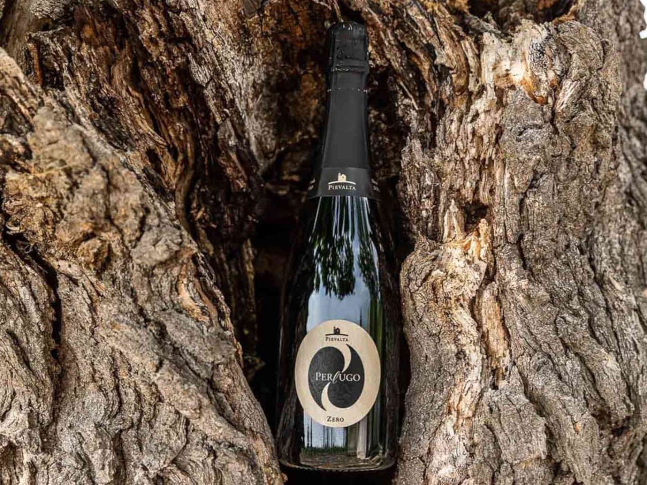 Perlugo verdicchio Metodo classico pas dosé di Pievalta