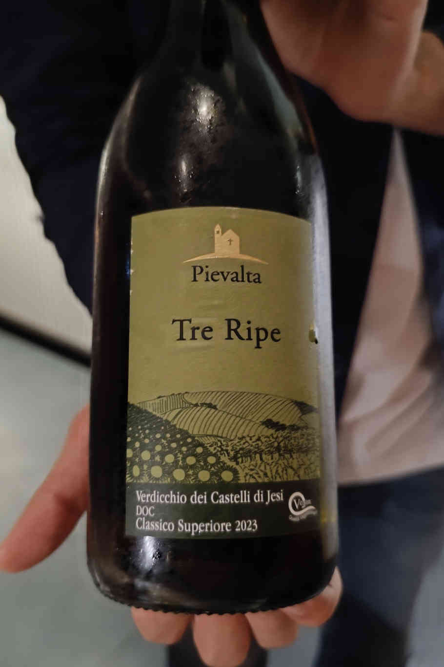 TRe Ripe verdicchio dei castelli di Jesi Doc di Pievalta