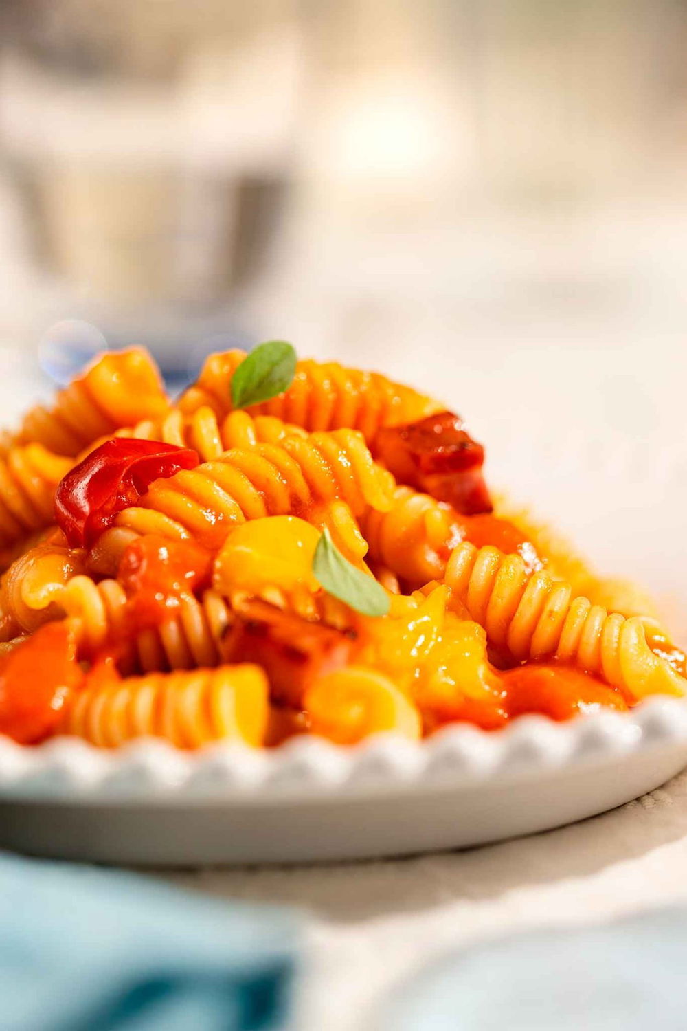 la ricetta dei fusilli ai 3 pomodori