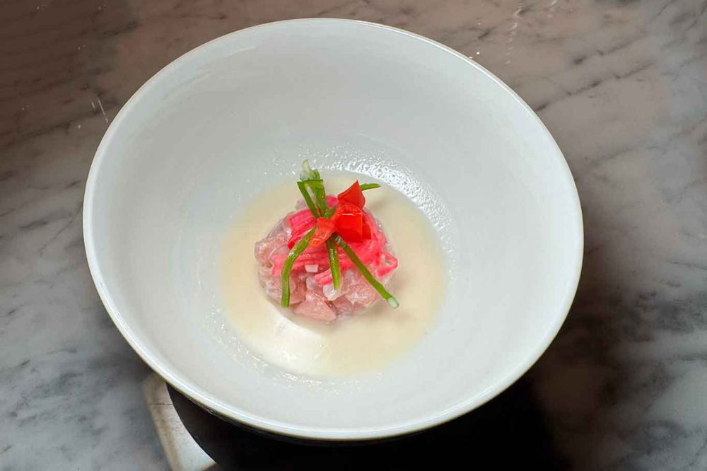 il ceviche mediterraneo del Veliero ad Acciaroli