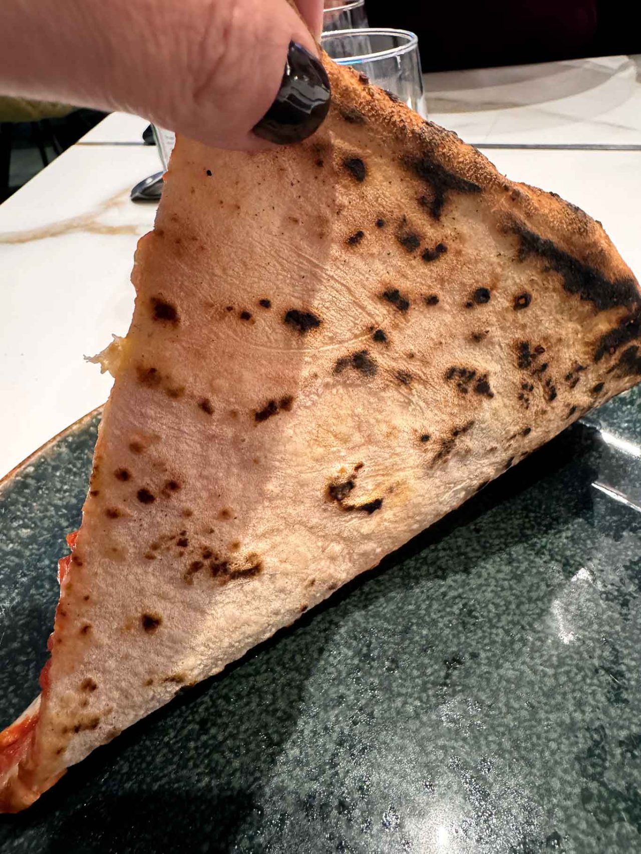 la pizza Margherita della pizzeria Bro di Napoli al Campionato 2025