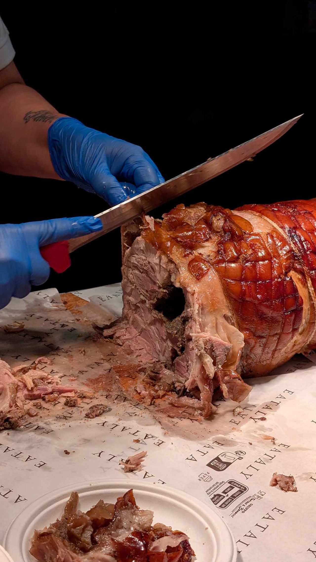 la porchetta di Eataly per il ciclismo al Giro d'Italia 2025