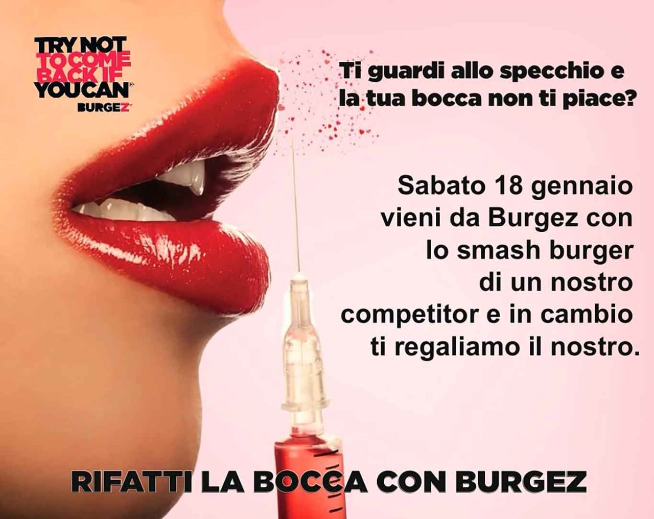Rifatti la bocca con Burgez