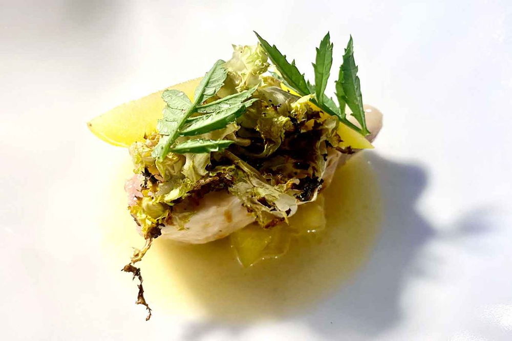 lampuga alla brace al ristorante Balzi Rossi a Ventimiglia