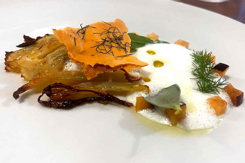 antipasto del ristorante Dieci a Nepi