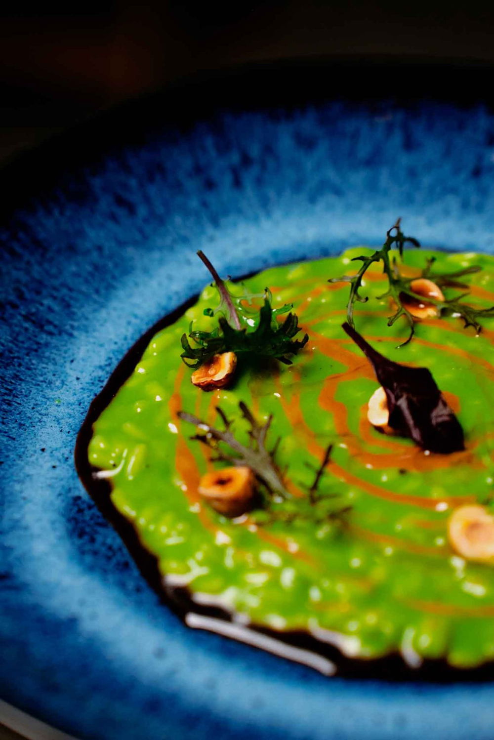 il risotto del ristorante Dieci a Nepi