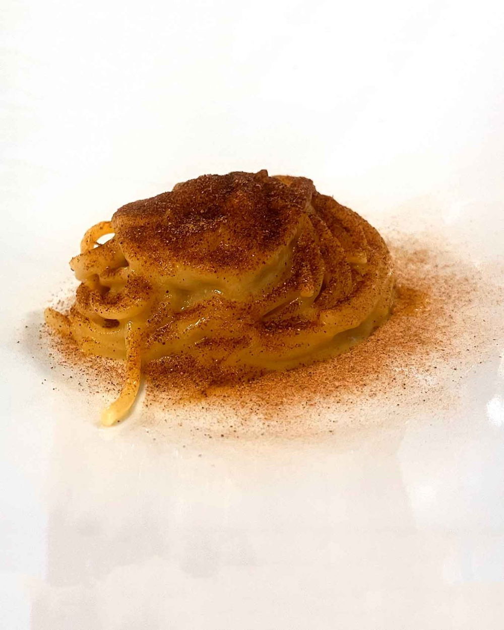 gli spaghetti con la cipolla del ristorante Dieci a Nepi