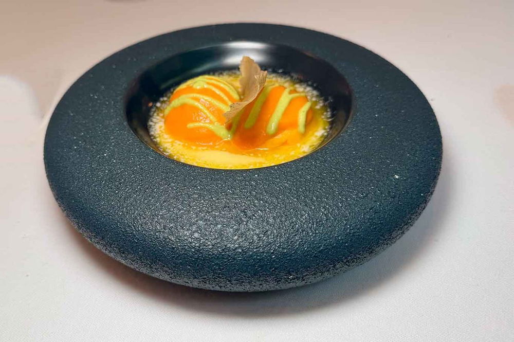 gli gnocchi di zucca del ristorante Don Alfonso 1890 a Sant'Agata sui Due Golfi