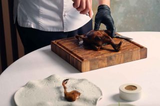 Borgobrufa, la cucina dello stellato Elementi nel verde dell’Umbria