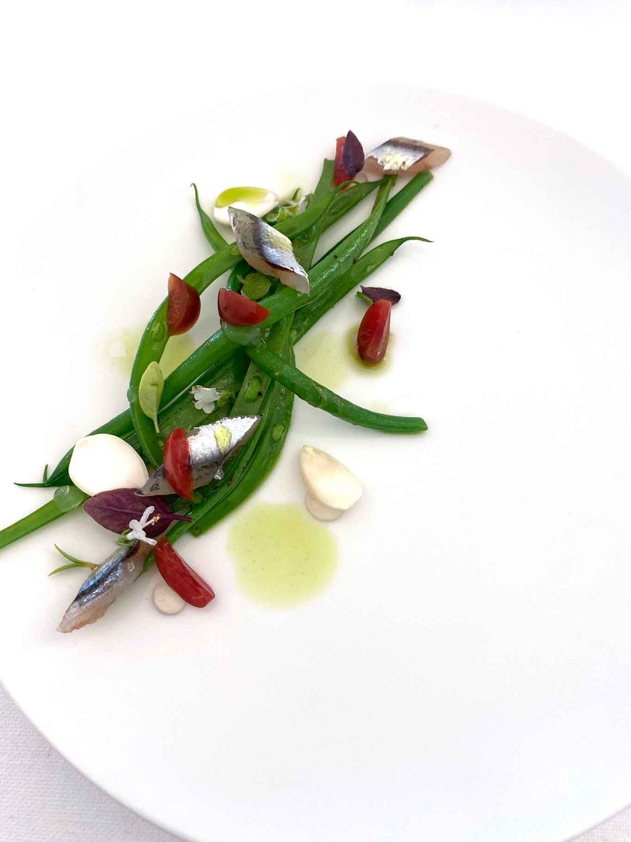 i fagiolini del ristorante Marotta a Squille