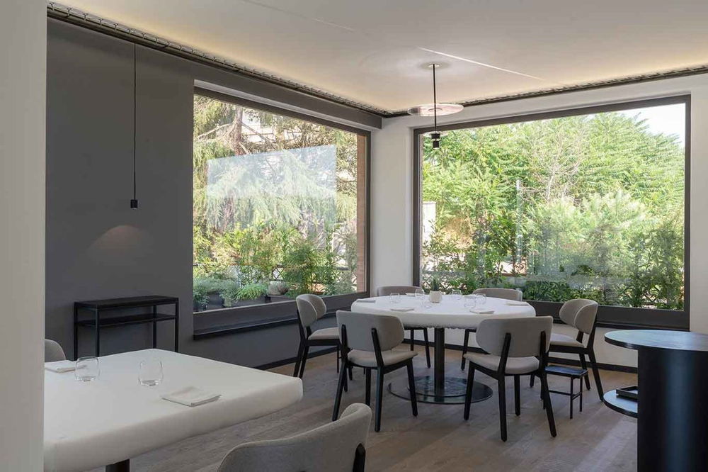 la sala del ristorante Marotta a Squille