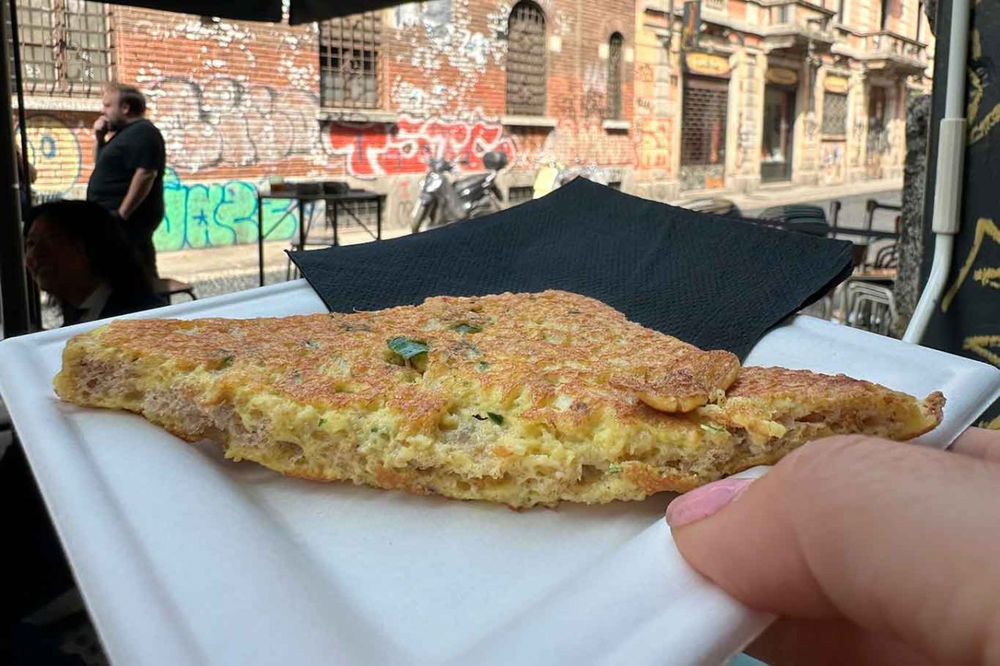 il toast alla carbonara con le uova di Paolo Parisi