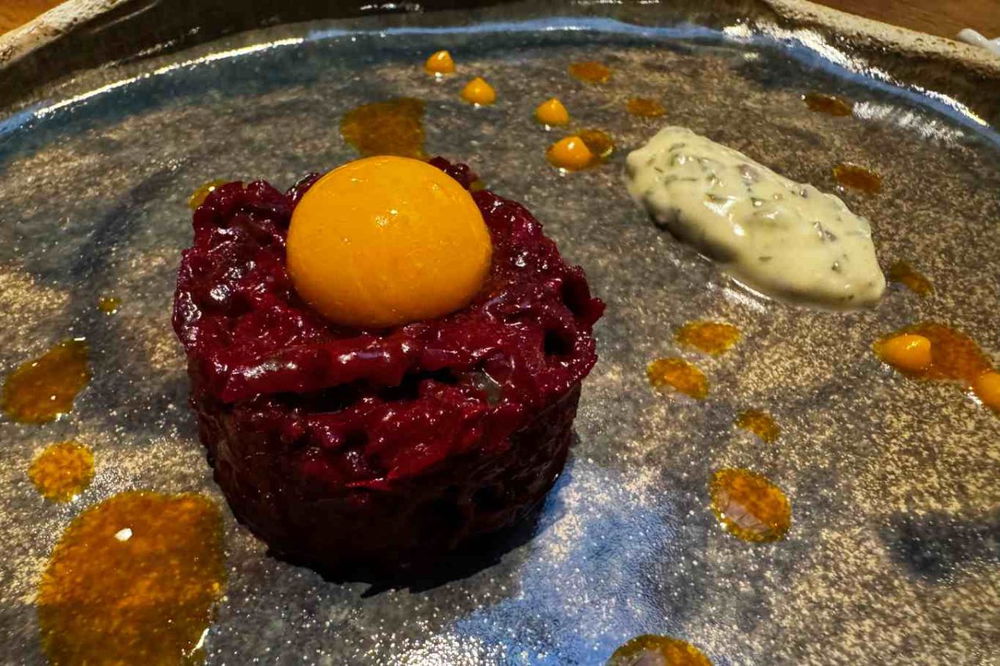 vel ristorante milano tartare barbabietola