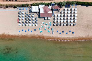 Bazzano Beach a Sperlonga per mangiare sul mare Bandiera Blu