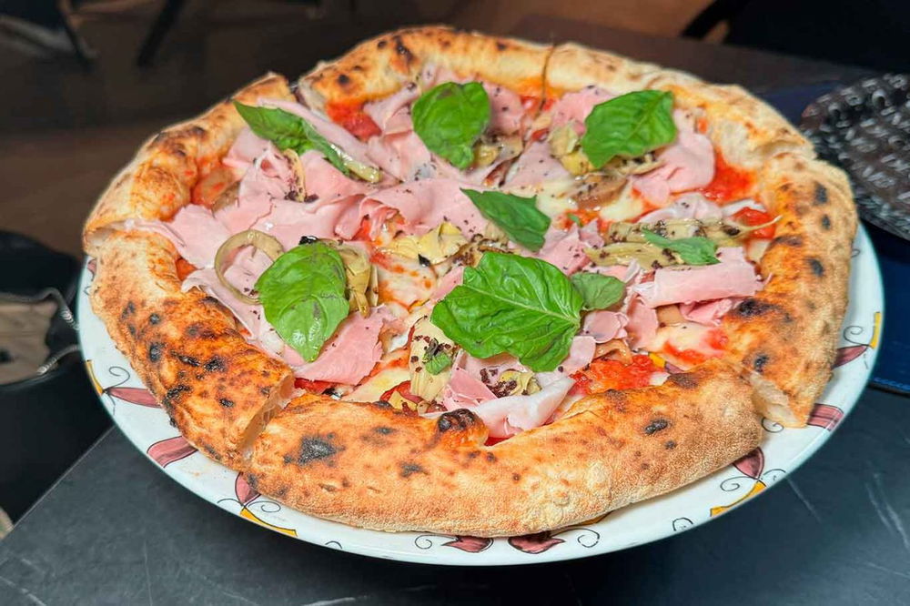 la pizza Capriccio di Nonna Rita di Decimo pizzeria di Luca Siano a San Valentino Torio al Campionato