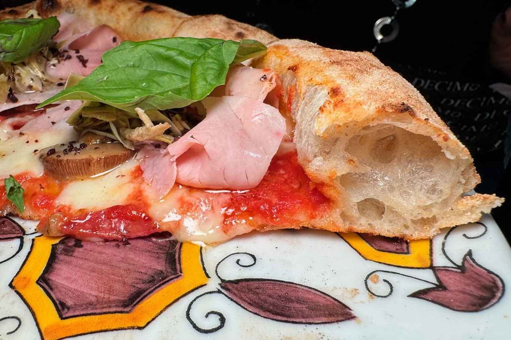 la pizza Capriccio di Nonna Rita di Decimo pizzeria di Luca Siano a San Valentino Torio al Campionato