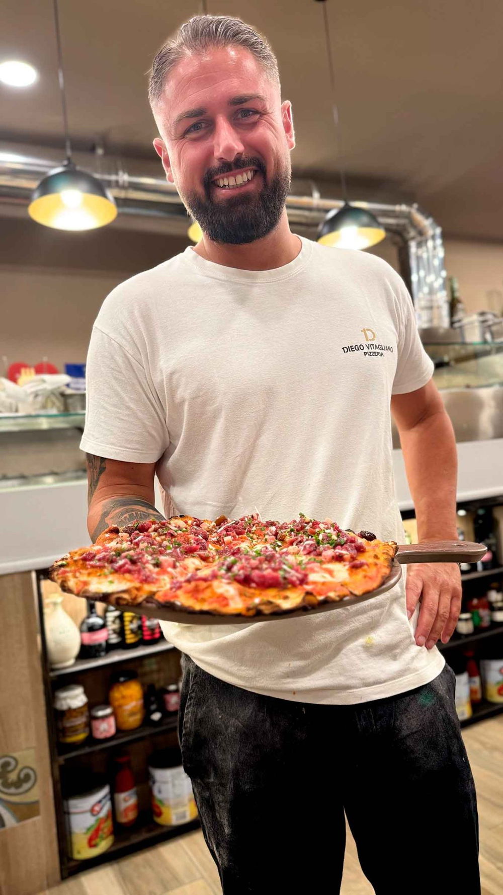 Diego Vitagliano al Campionato della Pizza 2025