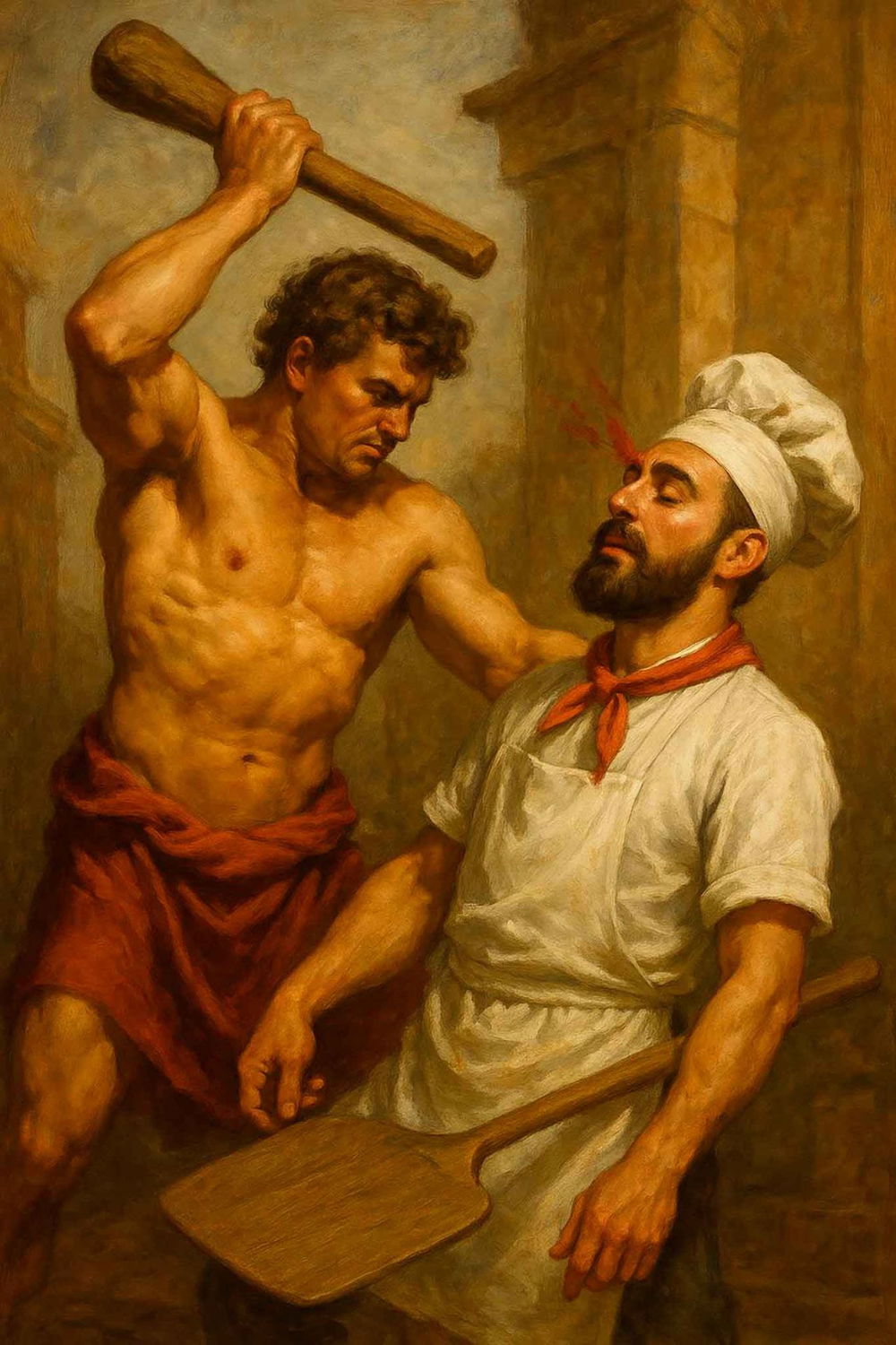 una botta al dente del pizzaiolo